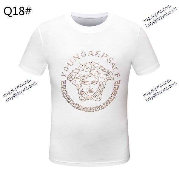 肌触りのいいヴェルサーチVERSACE 2020春夏新作 Tシャツ/半袖  2色可選
