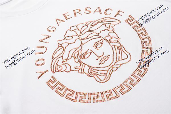 肌触りのいいヴェルサーチVERSACE 2020春夏新作 Tシャツ/半袖  2色可選