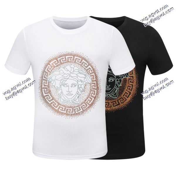 2色可選 ヴェルサーチVERSACE 2020春夏新作 Tシャツ/半袖 強い魅力を感じる一枚