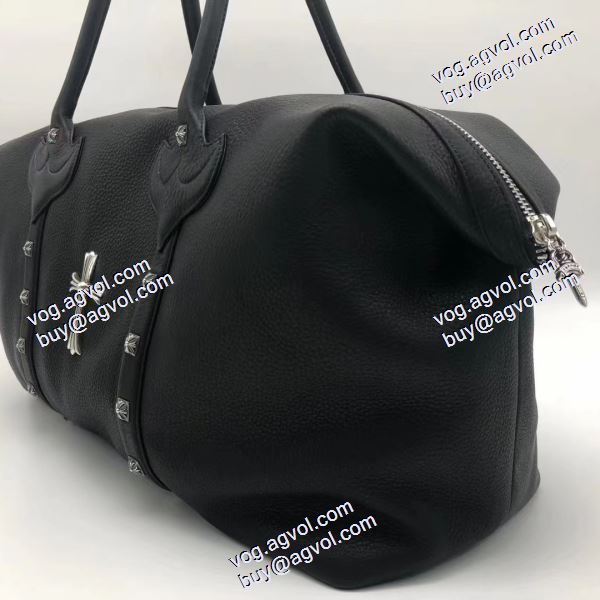ハンドバッグ クロムハーツブランド コピー 海外セレブ愛用 CHROME HEARTS コピー 2020秋冬 シルバー925 ボストンバッグ