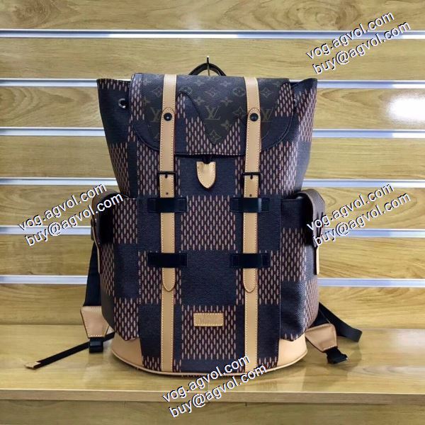 SALE開催 LOUIS VUITTON コピー 2020AW リュック、バックパック  ルイ ヴィトンブランド 偽物 通販 M55461 Nigo連名モデル-CHRISTOPAHERトランペットリュックサック