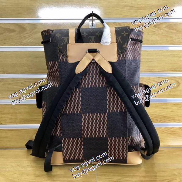 SALE開催 LOUIS VUITTON コピー 2020AW リュック、バックパック  ルイ ヴィトンブランド 偽物 通販 M55461 Nigo連名モデル-CHRISTOPAHERトランペットリュックサック