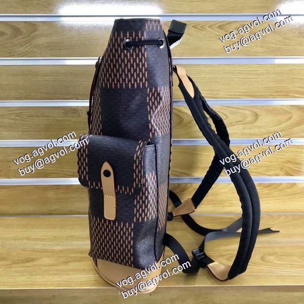 SALE開催 LOUIS VUITTON コピー 2020AW リュック、バックパック  ルイ ヴィトンブランド 偽物 通販 M55461 Nigo連名モデル-CHRISTOPAHERトランペットリュックサック