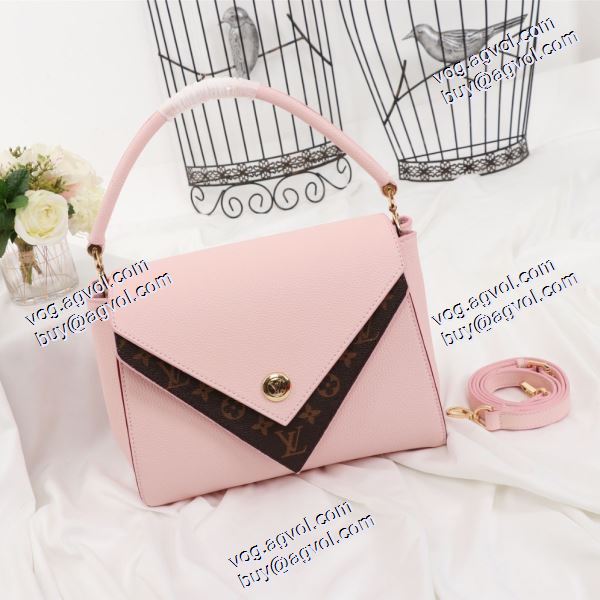 ルイ ヴィトンブランドコピー 4色可選 大特価  ハンドバッグ LOUIS VUITTON コピー 2020AW  レディースバッグ SALE!今季 ショルダーバッグ DOUBLE V 手提げ袋 M54439