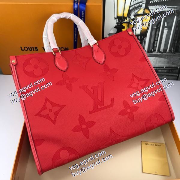 人気商品 ルイ ヴィトンスーパーコピー 激安  手持ち&ショルダー掛け LOUIS VUITTON コピー 2020AW  多色可選 レディースバッグSALE開催 ONTHEGO買い物袋のハンドバッグ M445713