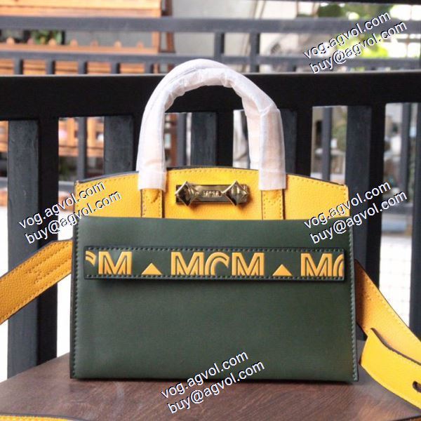 落ち着いた感覚 MCM コピー 2020AW MCM偽物ブランド レディースバッグ 3色可選 ミラノの牛革のハンドバッグ 2098