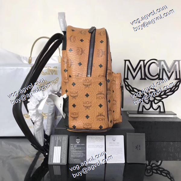 MCMコピー 2020AW レディースバッグ 2色可選 スタイリッシュな印象 リュック 男女兼用バッグ Victory Patch Starkリュックサック 5816