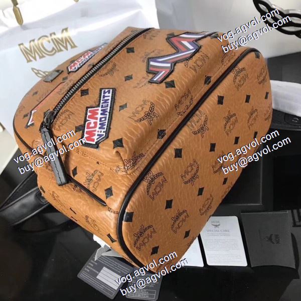 MCMコピー 2020AW レディースバッグ 2色可選 スタイリッシュな印象 リュック 男女兼用バッグ Victory Patch Starkリュックサック 5816