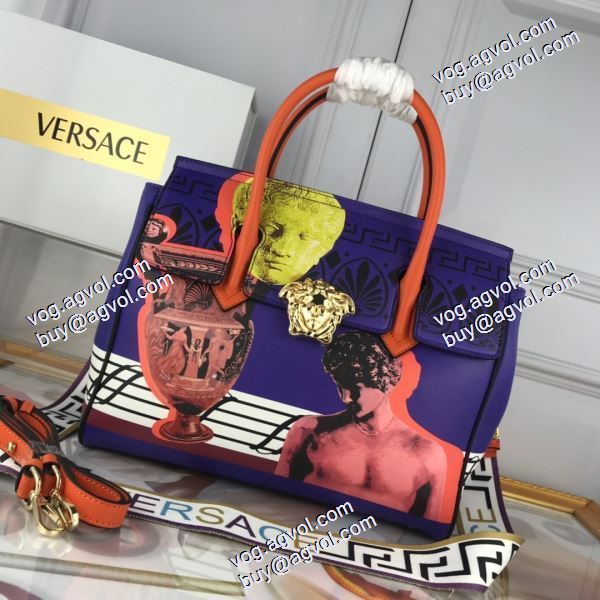 2020AW VERSACEコピー ブランド レディースバッグ 3色可選 ヴェルサーチスーパーコピー 激安 主役になる存在感 ハンドバッグ 7202