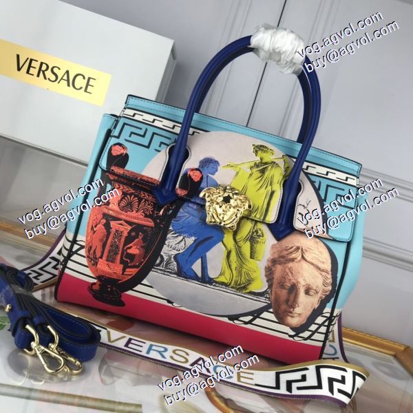 2020AW VERSACEコピー ブランド レディースバッグ 3色可選 ヴェルサーチスーパーコピー 激安 主役になる存在感 ハンドバッグ 7202