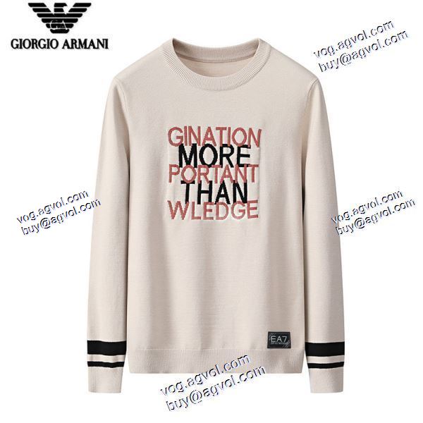アルマーニ ARMANIスーパーコピー 高品質 人気 多色可選 2020秋冬 プルオーバー 