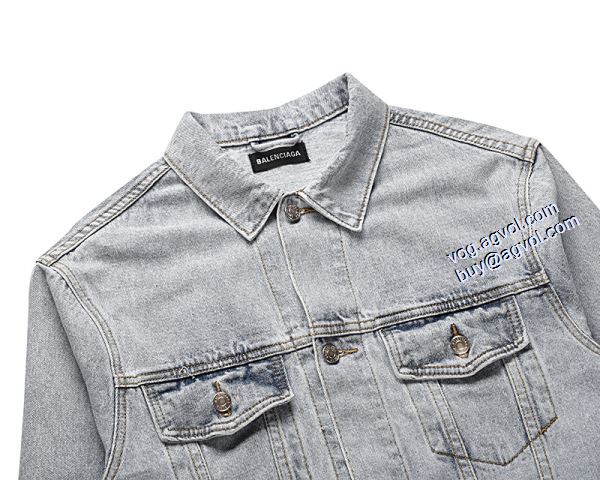 2020秋冬新作 デザイン性の高い デニムジャケット2色可選 バレンシアガ BALENCIAGA