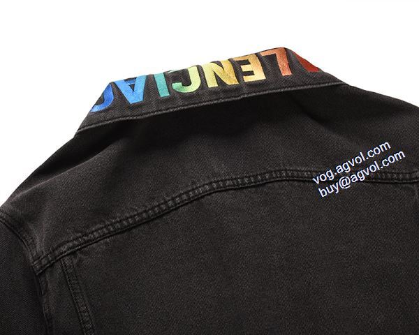 上品上質デニムジャケット バレンシアガ耐久性のある BALENCIAGA  2020秋冬新作