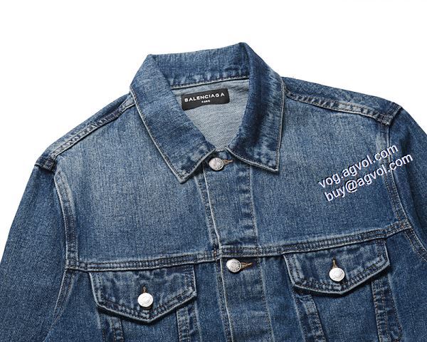 人気商品登場 2020秋冬新作 デニムジャケット バレンシアガ 人気販売中BALENCIAGA