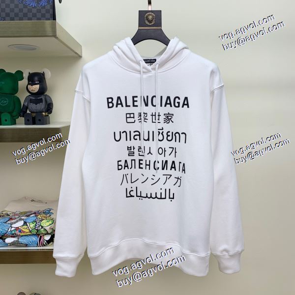 2020秋冬 2色可選 パーカー バレンシアガ BALENCIAGAコピー 着心地抜群