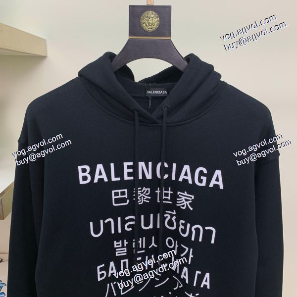 2020秋冬 2色可選 パーカー バレンシアガ BALENCIAGAコピー 着心地抜群