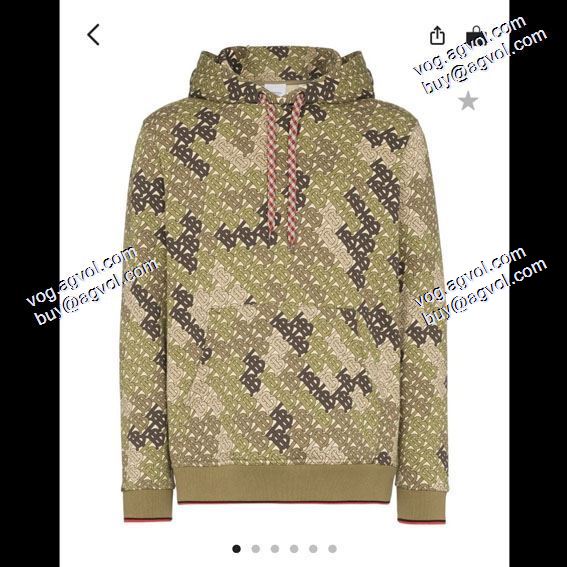 バーバリー耐久性に優れ BURBERRY 2020秋冬新作 スタイルアップ効果パーカー