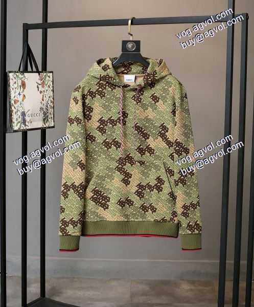 バーバリー耐久性に優れ BURBERRY 2020秋冬新作 スタイルアップ効果パーカー