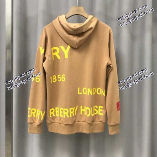 バーバリーコピー ブランド 2色可選 2020AW パーカー  高級感ある