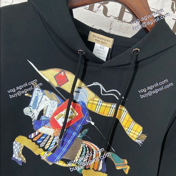 パーカー 個性的なデザ 2色可選 2020秋冬 バーバリー BURBERRYスーパーコピー