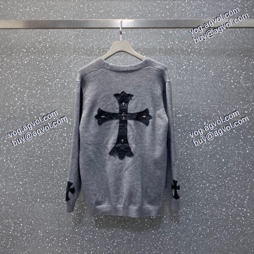 高級感ある 2色可選 2020AW ニットコート CHROME HEARTSブランド コピー