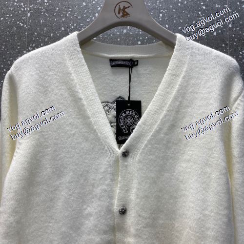 高級感ある 2色可選 2020AW ニットコート CHROME HEARTSブランド コピー