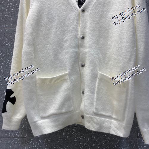 高級感ある 2色可選 2020AW ニットコート CHROME HEARTSブランド コピー