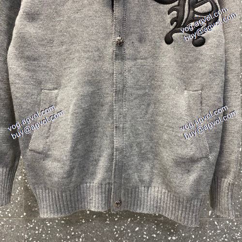 クロムハーツブランド 偽物 通販 2色可選 ニットコート 魅力ファッション　2020AW