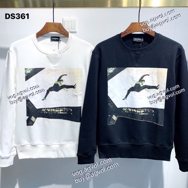 2色可選 オリジナル 2020秋冬 ディオール ディースクエアード DSQUARED2コピーブランド プルオーバーパーカー
