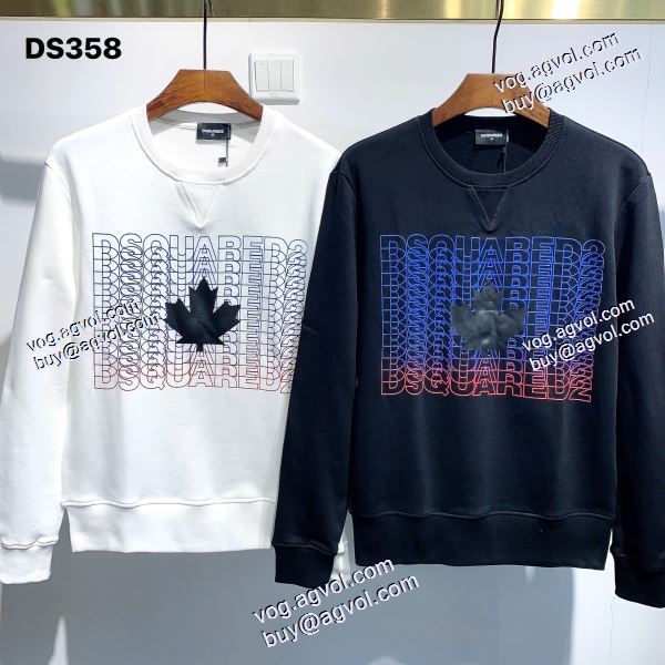 2020秋冬 ディオール ディースクエアード DSQUARED2ブランドスーパーコピー コスパ最高のプライス 2色可選 プルオーバーパーカー