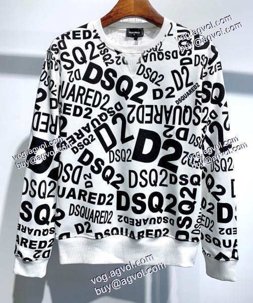 2色可選 個性的なデザ ディオール 2020秋冬 ディースクエアード DSQUARED2コピー ブランド プルオーバーパーカー