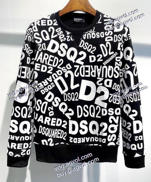 2色可選 個性的なデザ ディオール 2020秋冬 ディースクエアード DSQUARED2コピー ブランド プルオーバーパーカー