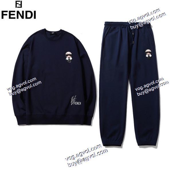 上下セット 人気商品登場 フェンディ FENDIコピーブランド 2色可選 2020秋冬 