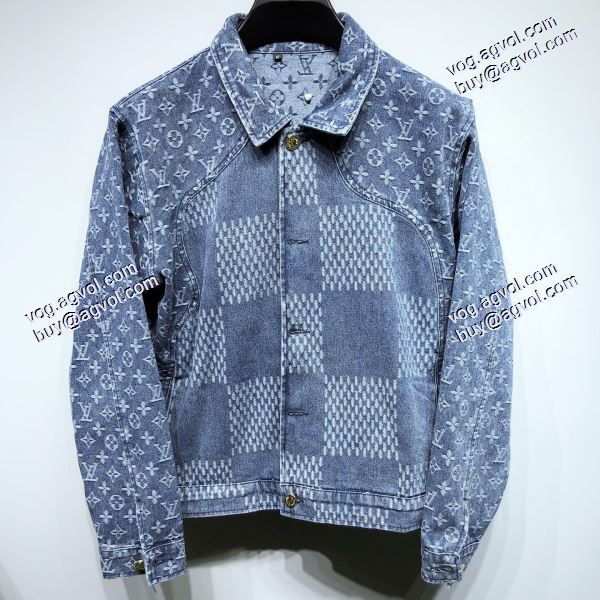 LOUIS VUITTON コピー2020秋冬新作ファション性の高い ルイ ヴィトンコピー 2色可選 デニムジャケット