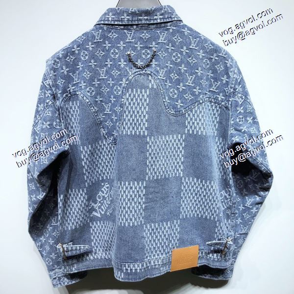 LOUIS VUITTON コピー2020秋冬新作ファション性の高い ルイ ヴィトンコピー 2色可選 デニムジャケット