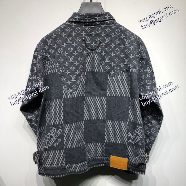 LOUIS VUITTON コピー2020秋冬新作ファション性の高い ルイ ヴィトンコピー 2色可選 デニムジャケット