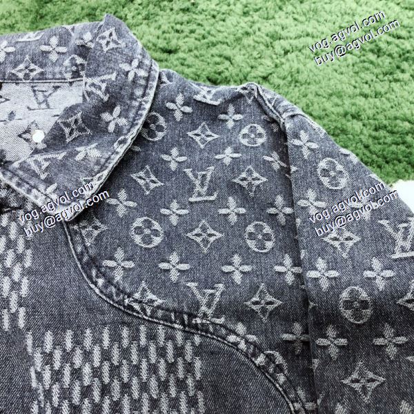 LOUIS VUITTON コピー2020秋冬新作ファション性の高い ルイ ヴィトンコピー 2色可選 デニムジャケット