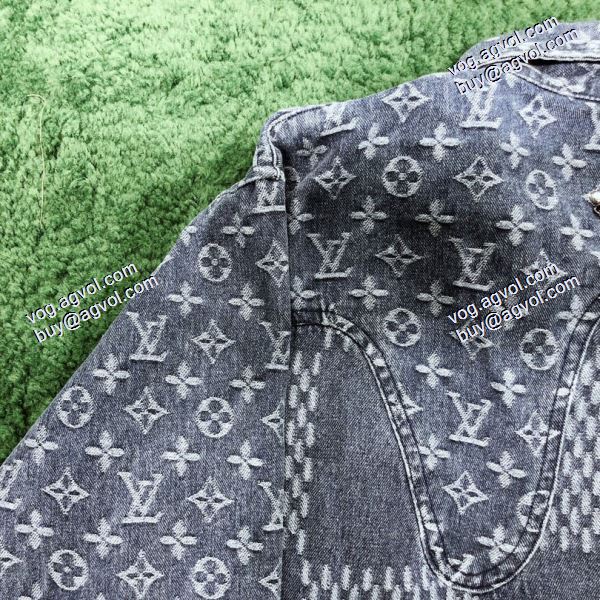 LOUIS VUITTON コピー2020秋冬新作ファション性の高い ルイ ヴィトンコピー 2色可選 デニムジャケット