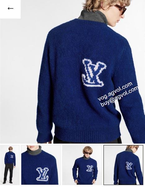 3色可選 ニットパーカーファッション 人気 2020秋冬新作ルイ ヴィトンコピー  LOUIS VUITTON コピー