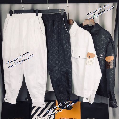  高品質  LOUIS VUITTONコピー海外セレブ定番愛用  2色可選  上下セット 2020AWルイ ヴィトンコピー偽物 通販激安