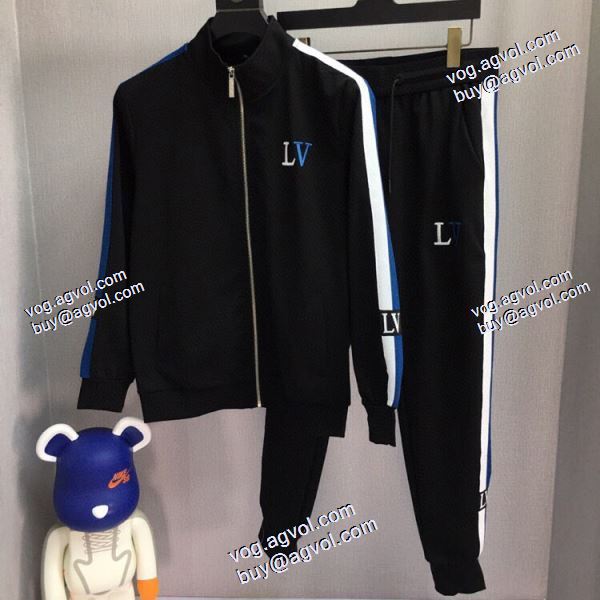個性的なデザ ルイ ヴィトン LOUIS VUITTONブランドコピー 2色可選 上下セット 2020秋冬 