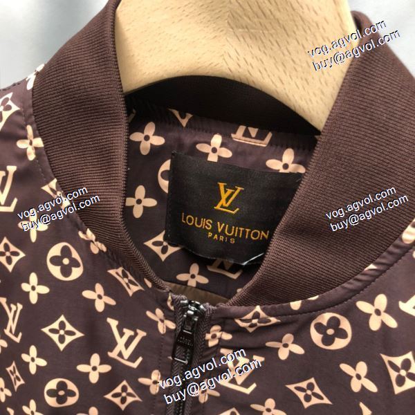 2色可選 2020秋冬 ブルゾン  超目玉 ルイ ヴィトン LOUIS VUITTONブランド コピー