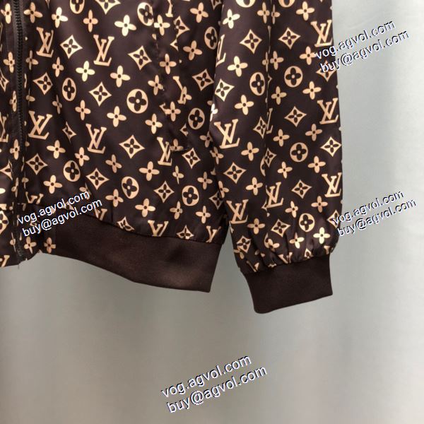 2色可選 2020秋冬 ブルゾン  超目玉 ルイ ヴィトン LOUIS VUITTONブランド コピー
