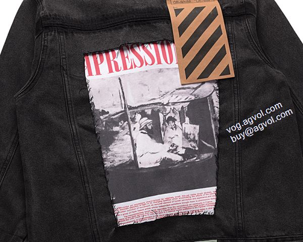 2020秋冬新作コピー Off-White オフホワイトコピー デニムジャケット おしゃれな装い