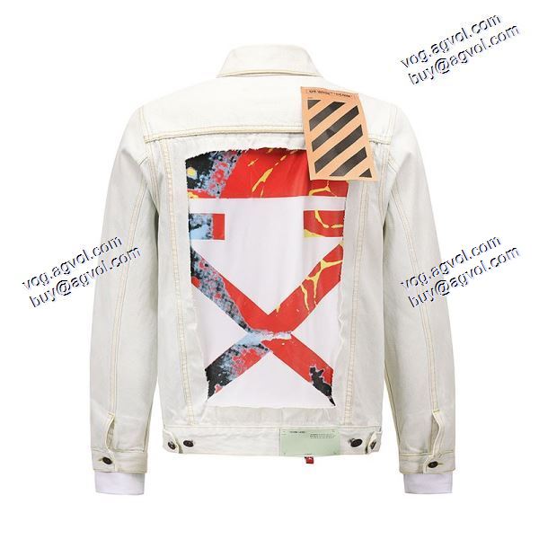 シンプルなデザイン2020秋冬新作 オフホワイトコピー デニムジャケットコピー Off-White 