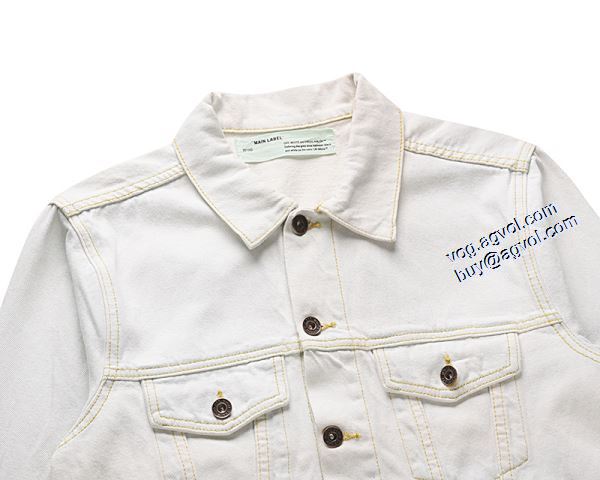 シンプルなデザイン2020秋冬新作 オフホワイトコピー デニムジャケットコピー Off-White 