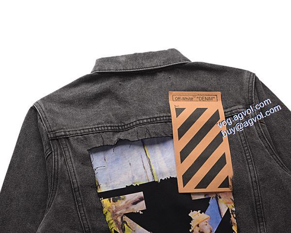 デニムジャケット2020秋冬新作数に限りがある コピー Off-White オフホワイトコピー 