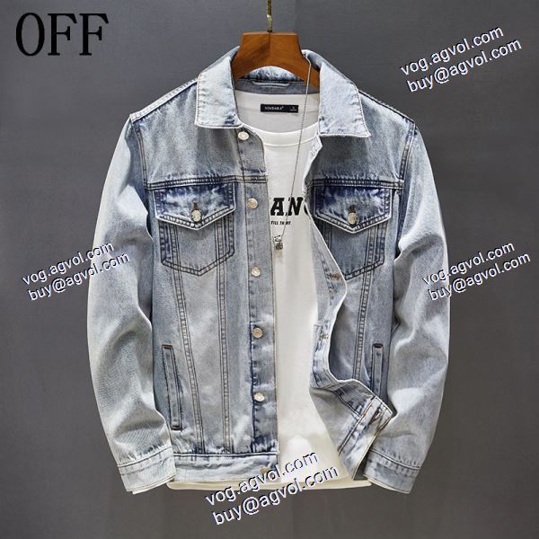人気商品登場 デニムジャケット 2020秋冬 Off-White オフホワイトブランドスーパーコピー