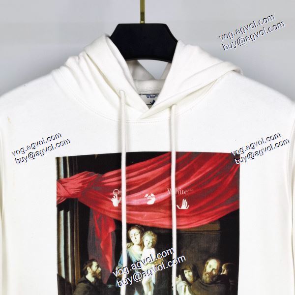 お洒落に魅せる 3色可選 2020秋冬 Off-White オフホワイトコピーブランド パーカー