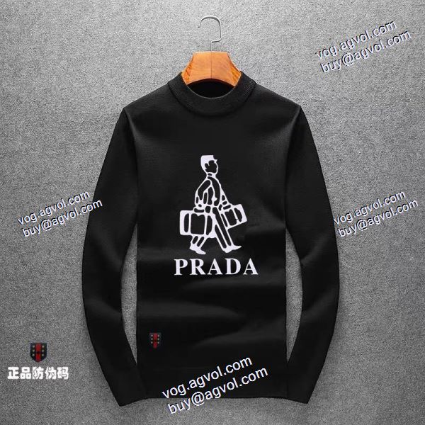 人気商品登場 プラダ PRADAブランド 偽物 通販 2色可選 プルオーバー 2020秋冬